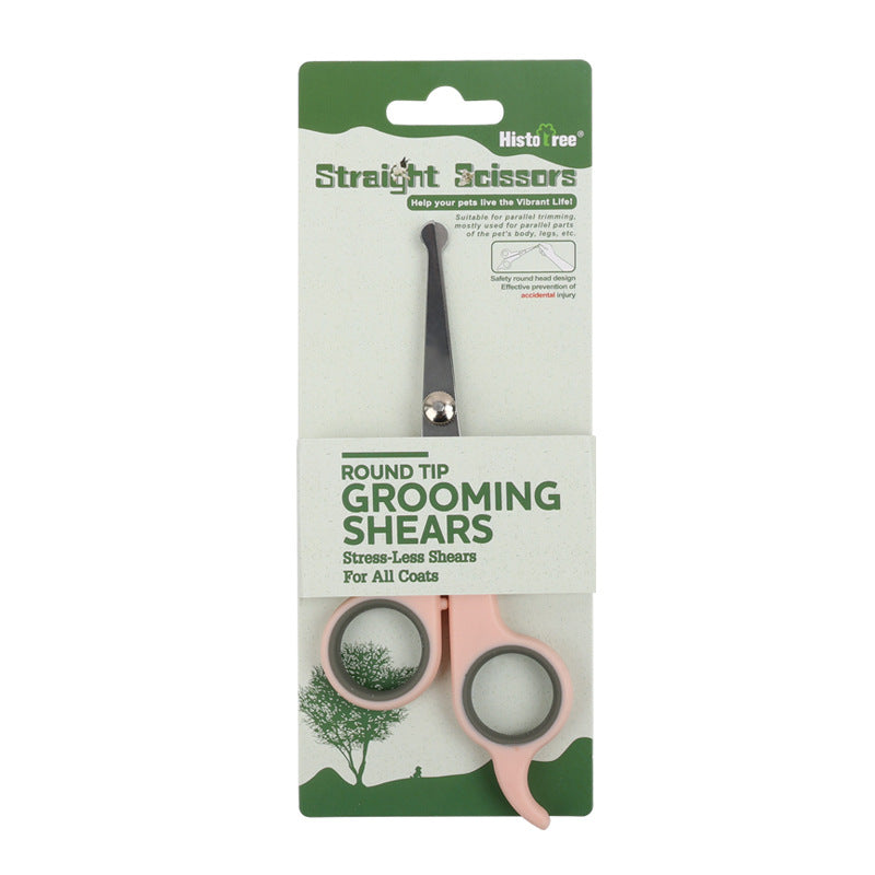 Premium Pet Grooming Scissors - Sharp, Durable, and Comfortable Professional Shears for Safe and Easy Dog and Cat Grooming - Ideal for Trimming, Clipping, and Shaping Fur