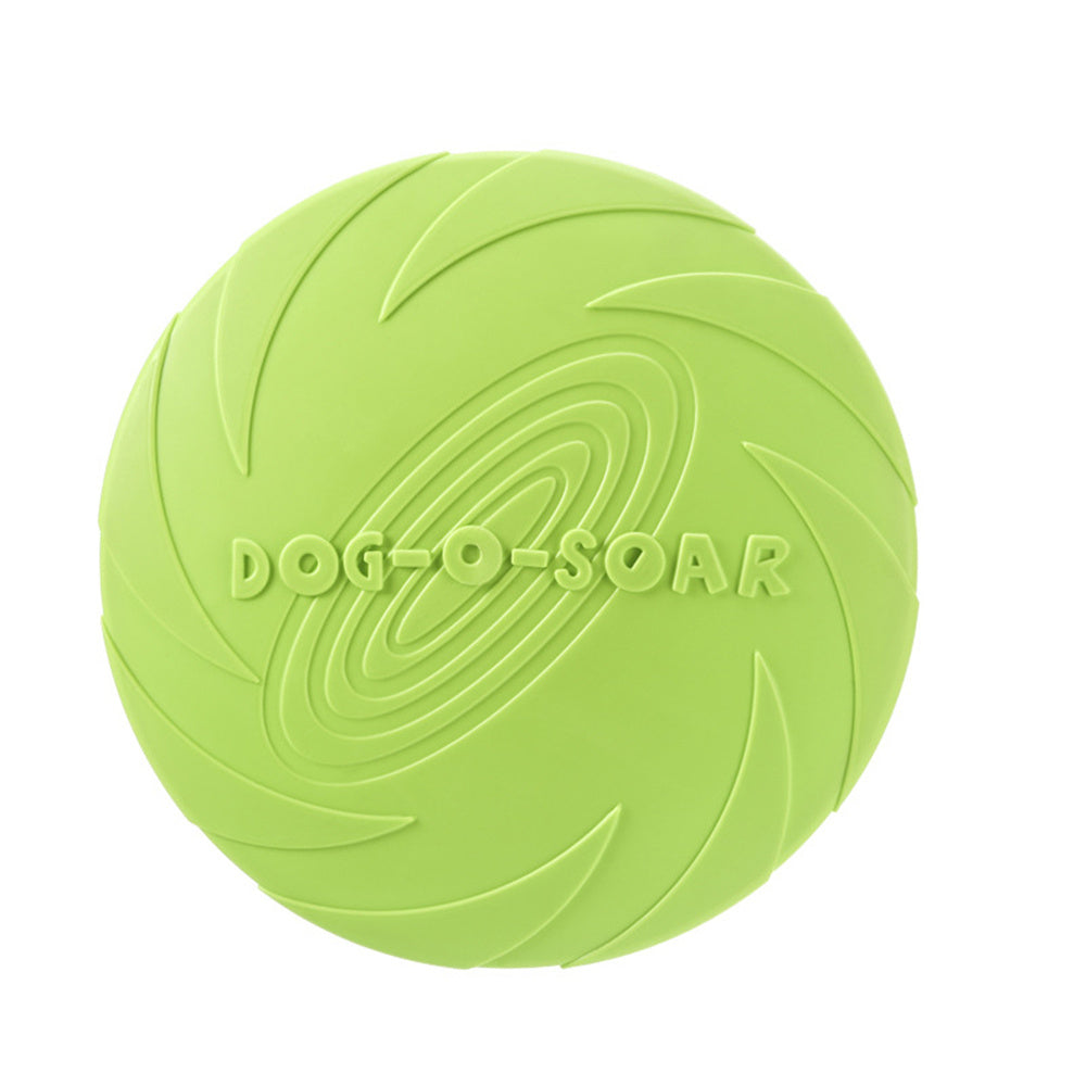5.91/7.09/8.66inch Rubber Dog Flying Disc Pet Puppy Outdoor Sports Game Training Interactive Toy Bite Resistant Dogs Chew Flying Disc