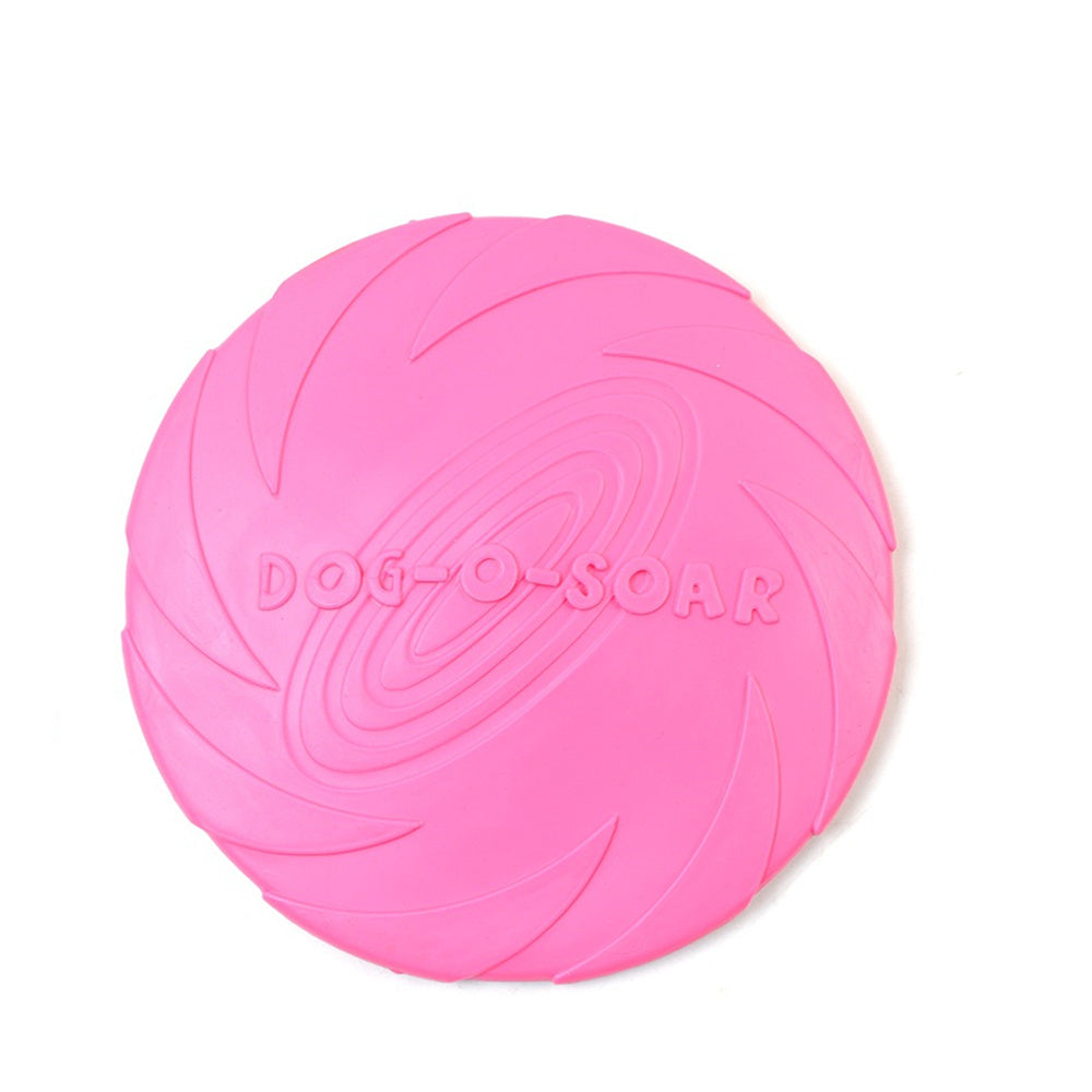 5.91/7.09/8.66inch Rubber Dog Flying Disc Pet Puppy Outdoor Sports Game Training Interactive Toy Bite Resistant Dogs Chew Flying Disc