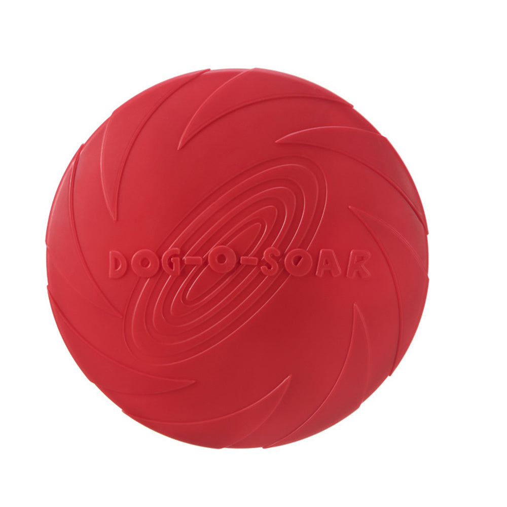 5.91/7.09/8.66inch Rubber Dog Flying Disc Pet Puppy Outdoor Sports Game Training Interactive Toy Bite Resistant Dogs Chew Flying Disc