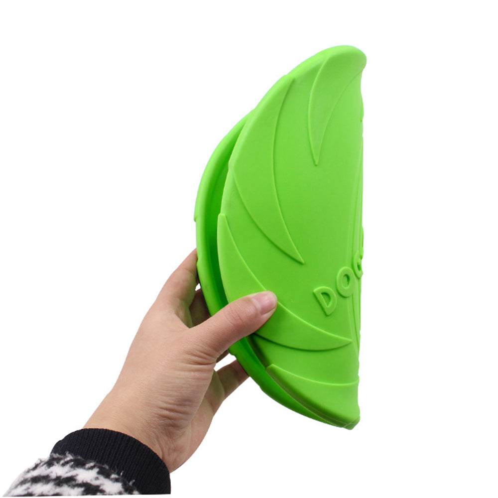 5.91/7.09/8.66inch Rubber Dog Flying Disc Pet Puppy Outdoor Sports Game Training Interactive Toy Bite Resistant Dogs Chew Flying Disc