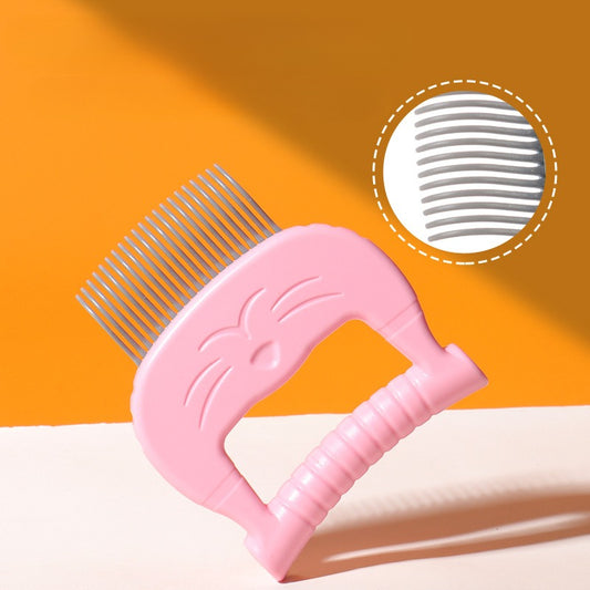 1pc Cat Comb Pet Cat Short & Long Hair Removal Massaging Shell Comb Soft Deshedding Brush Grooming And Shedding Matted Fur Remover Massage Dematting Tool