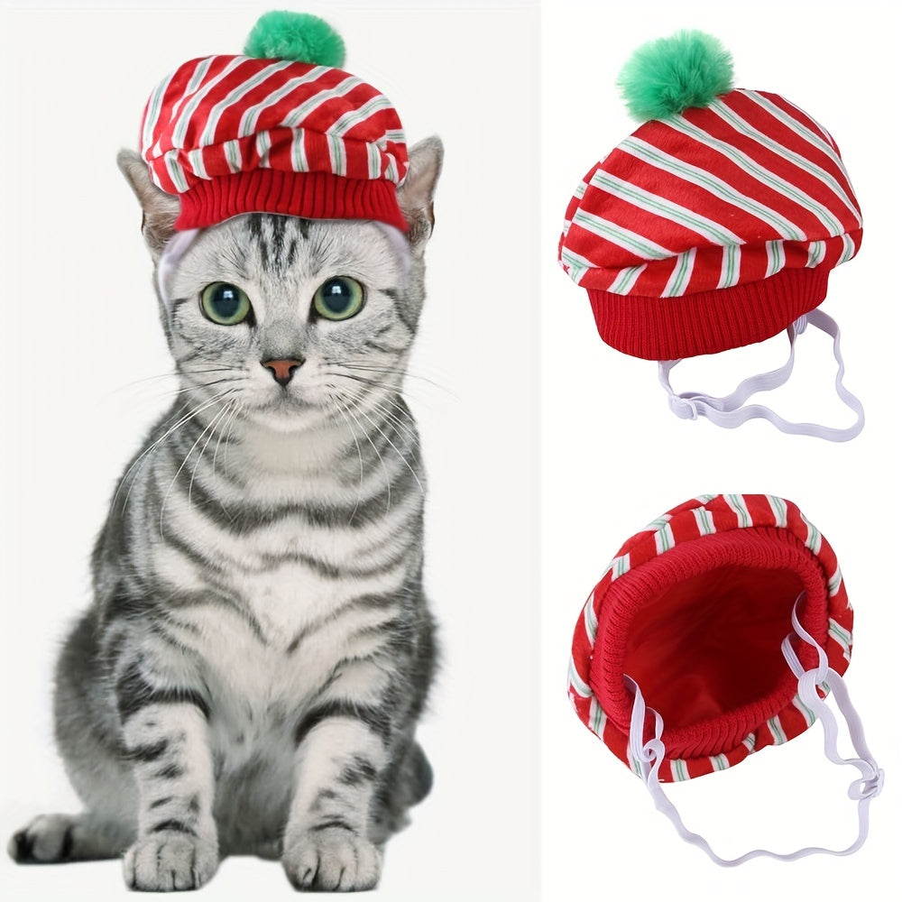 Cute Animals Shaped Cat Hat, Warm Pet Costume For Dog & Cat, Pet Party Supplies