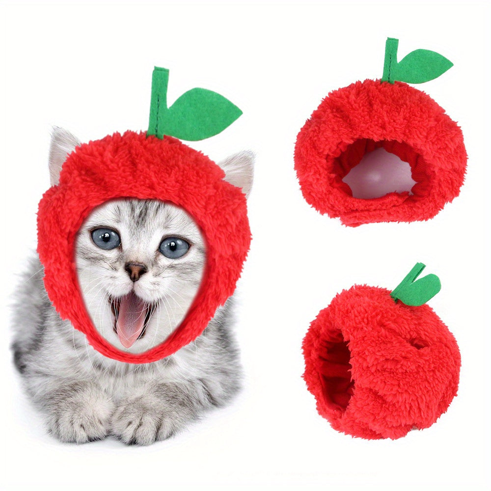 Cute Animals Shaped Cat Hat, Warm Pet Costume For Dog & Cat, Pet Party Supplies