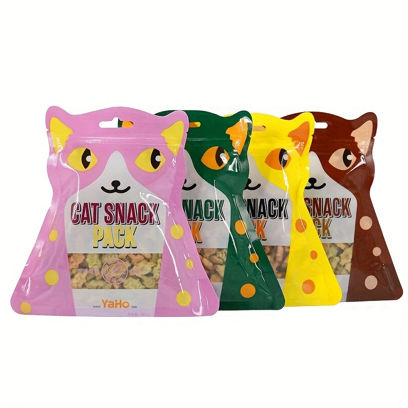 Cat Biscuits Salmon Snacks Chicken Tuna Multiplicity Nutrition Health Easy To Eat Digest Crispy Catnip Fish Biscuits Pet Snacks Cat Snacks Pet Food