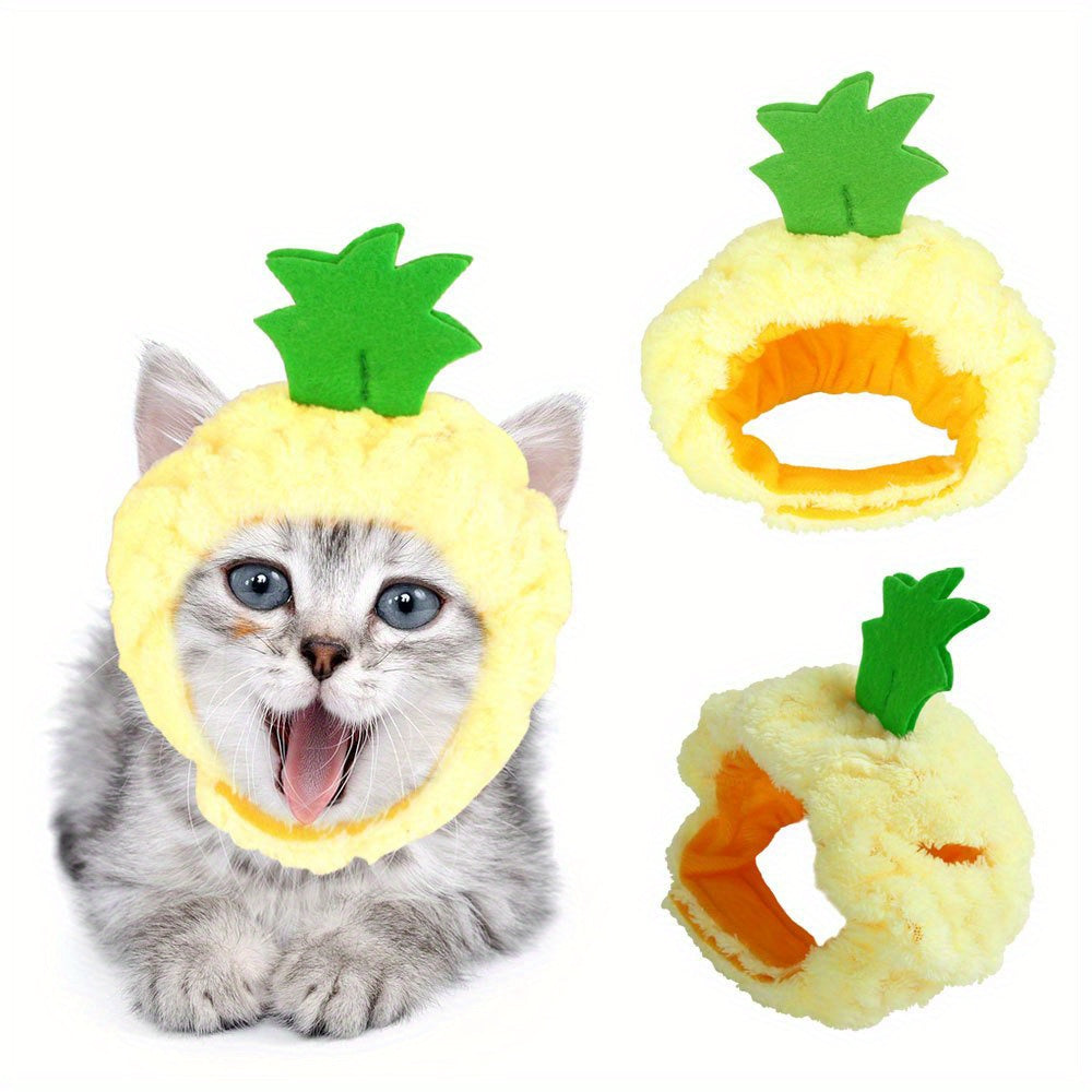 Cute Animals Shaped Cat Hat, Warm Pet Costume For Dog & Cat, Pet Party Supplies