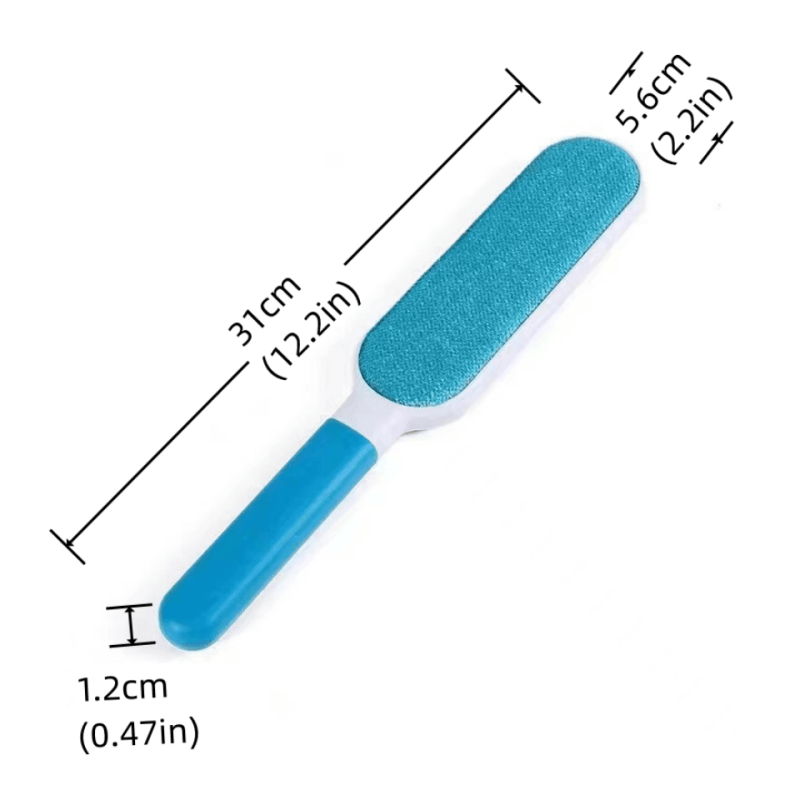 1pc, Reusable Pet Hair Remover Brush - Removes Pet Hair and Lint from Clothes, Bedding, Furniture, and Carpets - Static Electricity-Free - Perfect for Home Cleaning and Grooming