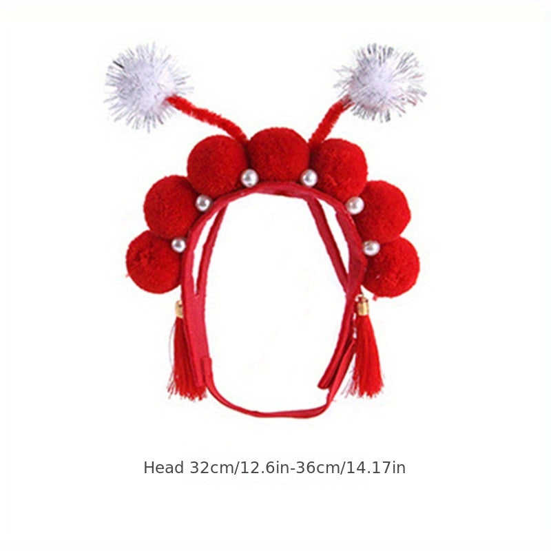 Cute Animals Shaped Cat Hat, Warm Pet Costume For Dog & Cat, Pet Party Supplies