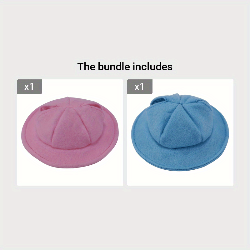 Cute Solid Color Pet Rabbit Hat Cat Dress Headgear Funny Small Pet Photo Props