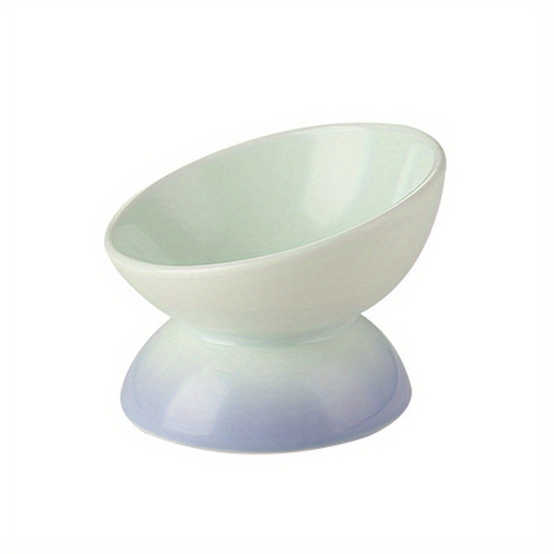 Premium Ceramic Pet Feeding Bowls - Elevate Dining for Dogs & Cats - Reduces Neck Strain, Enhances Digestion with Stylish Red Design