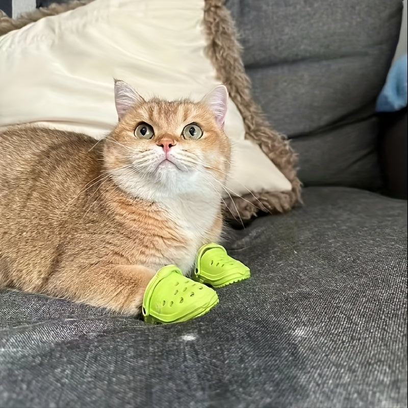2pcs/set Breathable And Comfortable Pet Shoes - Perfect Gift For Your Cute Puppy - Candy Color Doggy Boots For Summer