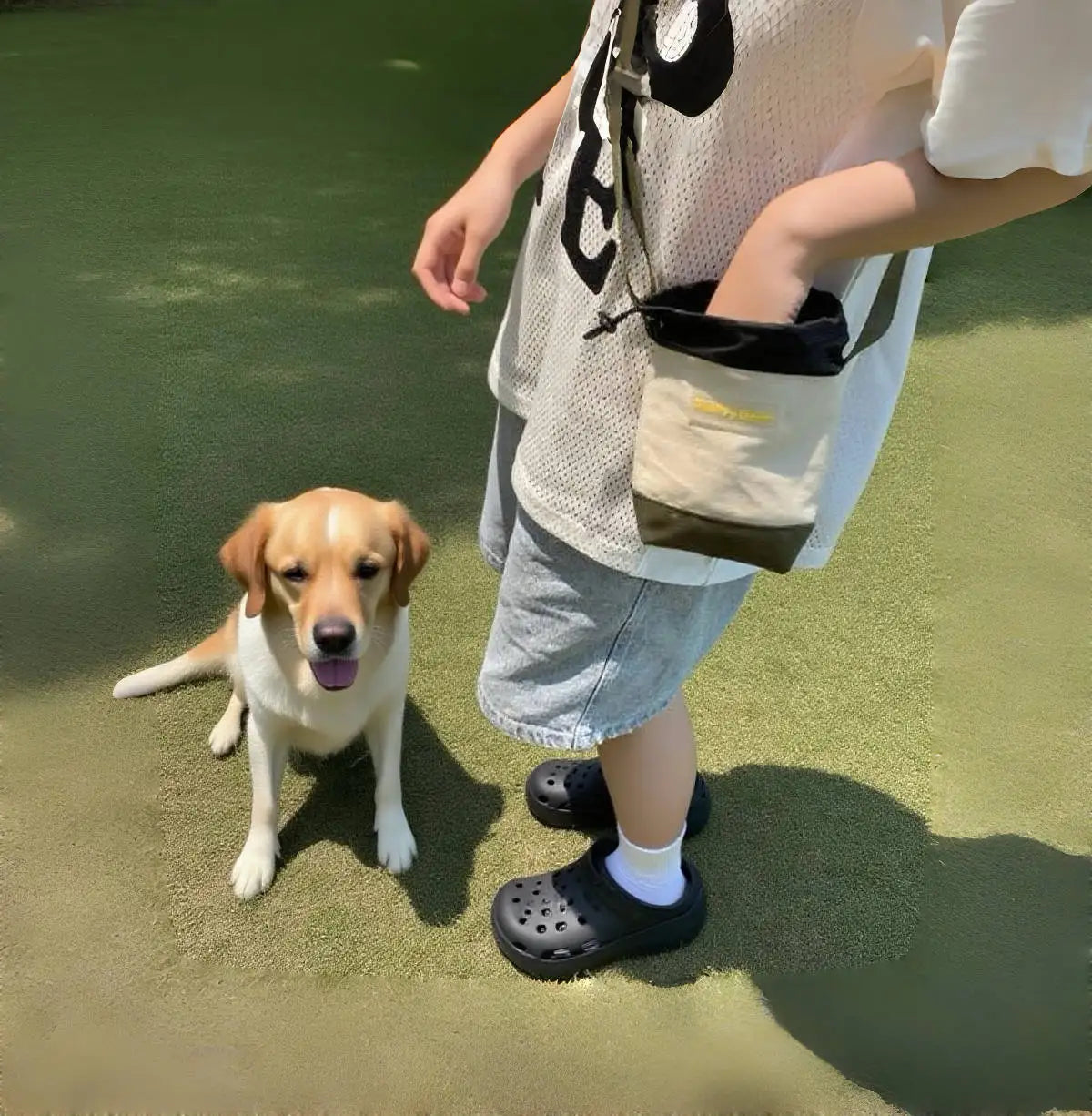 Pet Dog Training Treat Snack Feed Pocket Pouch Multifunctional Pouch Food Crossbody Bag Pocket Dogwalking