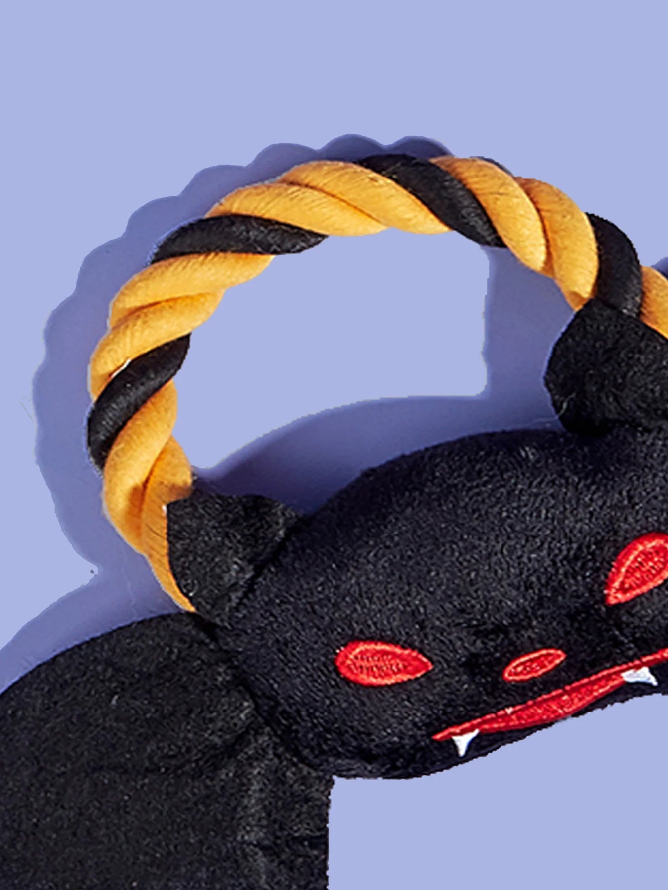 Dog Toys for Small Medium Breeds Halloween Pumpkin & Bat Rope Chew Toy Durable Tough Squeaky Puppy Toys for Pet Gifts Soft Plus