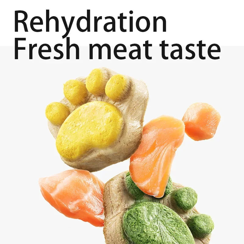Yee Freeze-dried Cat Snacks Raw Bone Meat Pie Into Kittens Cheat Water Molar Cat Grass Nutrition Fattening Pet Dog Cat Snacks