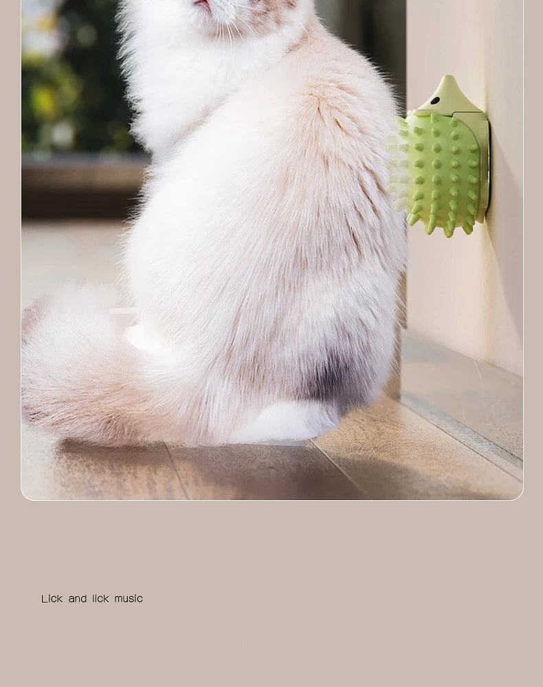 Catnip Balls Funny Lickable Cat Snack Catnip Balls Kitten Playing Chewing Cleaning Teeth Toy for Small Medium Cats Pet Supplies