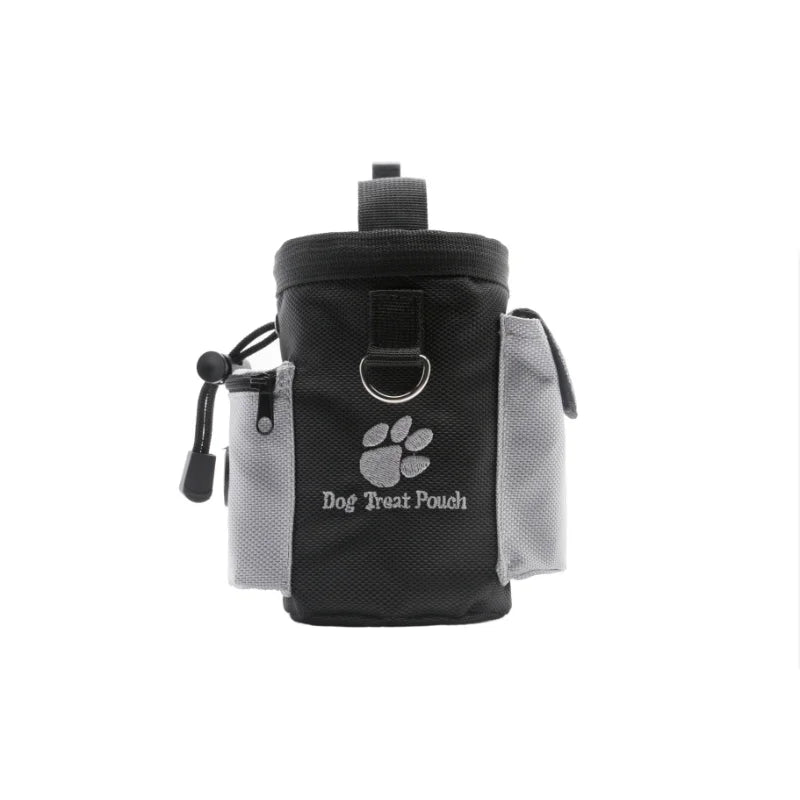 Pet Dog Treat Pouch, Portable Dog Training Bags, Pet Snack Food Container, Puppy Snack Reward Waist Bag for Outdoor Feeding