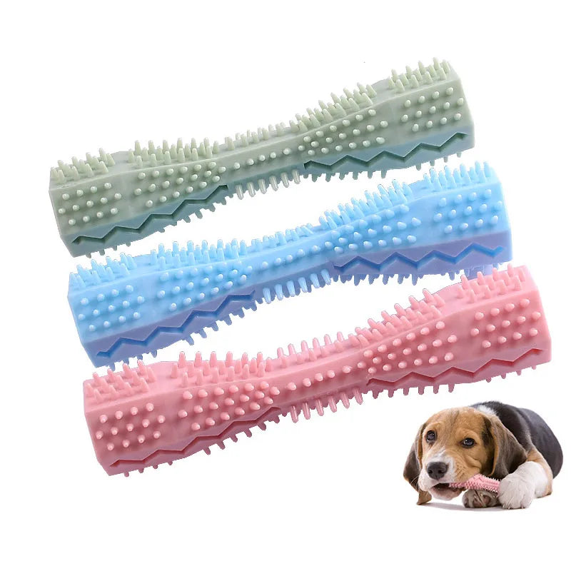 Pet supplies new dog chew toys, pet bites and misses food toys, tpr dog toothbrushes, grinding teeth and cleaning sticks.