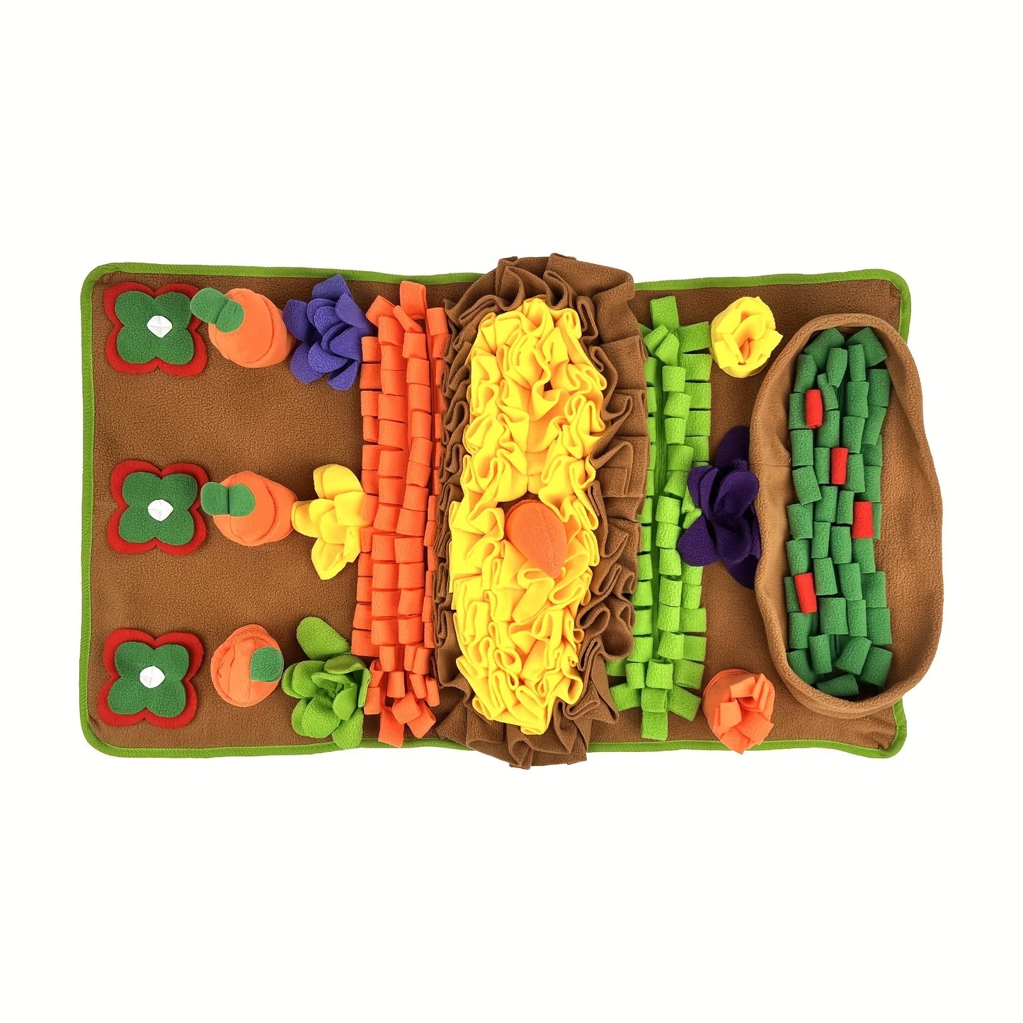 Pet Snuffle Mat for Dogs Sniff Mat Nosework Feeding Mat Slow Feeder Interactive Dog Puzzle Toys for Training and Stress Relief