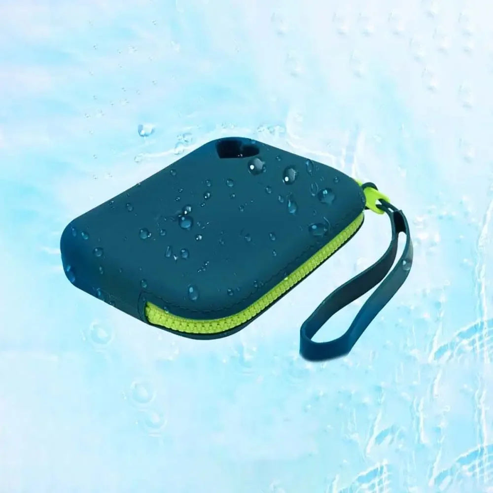 1 Silicone Dog Snack Bag, Portable Pet Snack Bag, Easy To Clean and Waterproof, Convenient Pet Food Bag for Outdoor Training