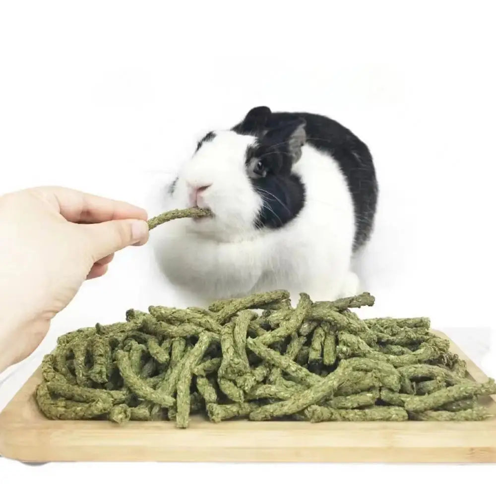 Pet Intestinal Health Snacks High-Fiber Staple Food Stick Molar Chew Toy for Rabbits Chew Sticks for Hamster Chinchilla Guinea