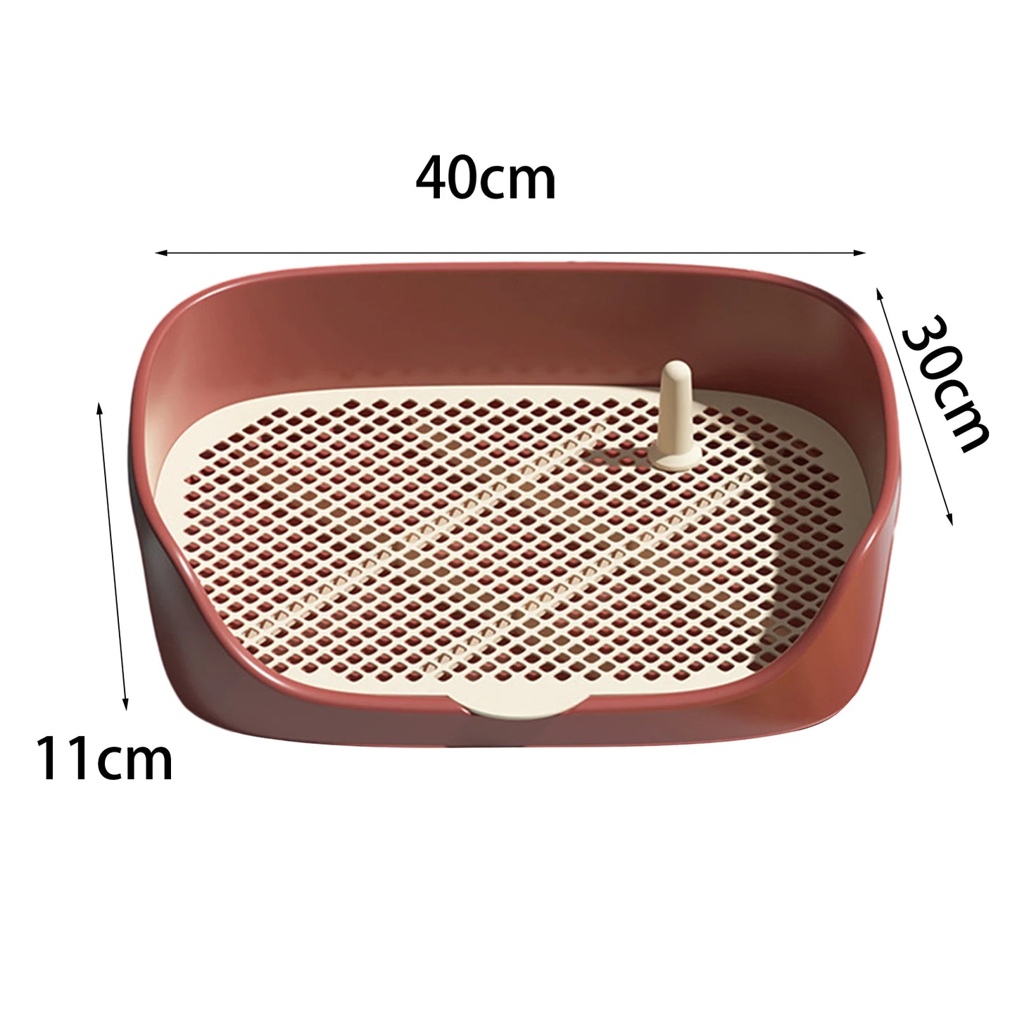 Pet Dog Toilet for Cat Portable Indoor Outdoor with Protection Wall Training Pad Holder Lavatory Basin Litter Box Trainer Corne