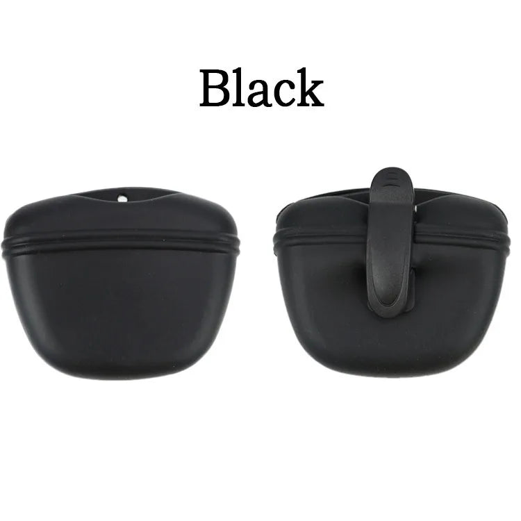 Hot-selling Pet Silicone Dog Food Bag Portable Dog Training Snack Bag Training Snack Bags Dogs Training Fanny Pack Pet Supplies