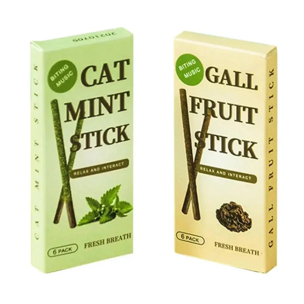 1-3pcs Natural Catnip Pet Cat Molar Toothpaste Stick Cat Snacks Sticks Pet Cleaning Teeth Cat Toys Silver Vine Pet Toy