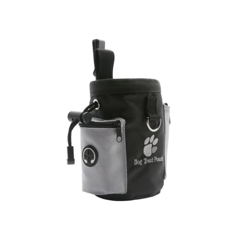 Pet Dog Treat Pouch, Portable Dog Training Bags, Pet Snack Food Container, Puppy Snack Reward Waist Bag for Outdoor Feeding