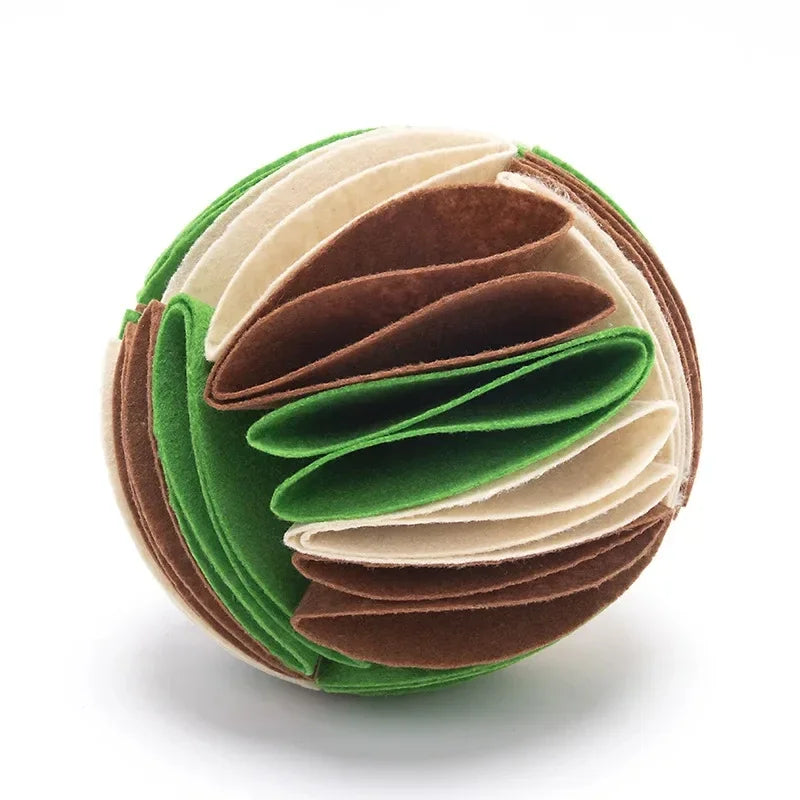 Dog Snuffle Ball Mat Sniffing Training Food Nose Blanket Detachable Slow Feeding Pads Puzzle Toy for Puppy Cats Pet Supplies