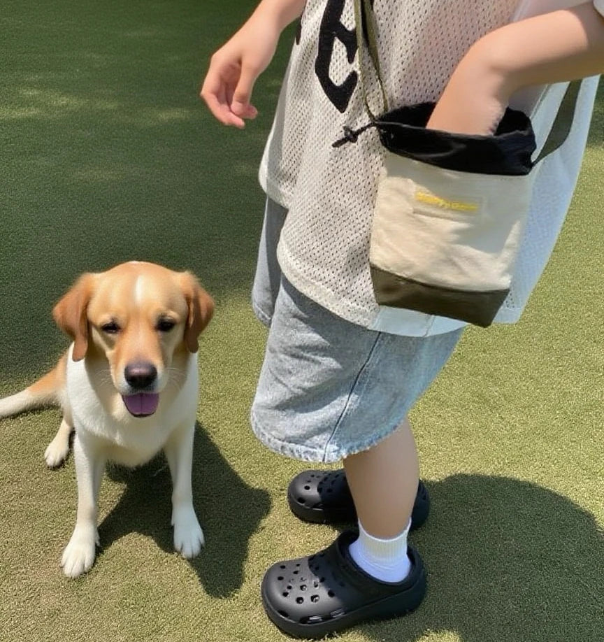 Pet Dog Training Treat Snack Feed Pocket Pouch Multifunctional Pouch Food Crossbody Bag Pocket Dogwalking