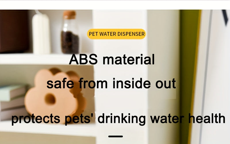 2.5L/84oz Large Capacity Pet Water Fountain, Ultra Quiet Automatic Cat Water Dispenser with Smart Pump for Indoor Cats and Dogs