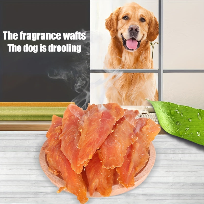 Delicious Handmade Jerky - Premium Pet Snacks for Cats and Dogs, Made with Chicken Breast, Duck Breast, and Jerky for Reward Training