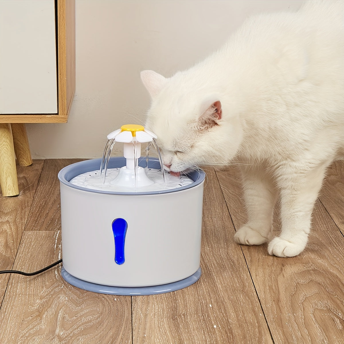 1pc Pet Intelligent Water Dispenser With Automatic Circulation Of Live Water, Purification And Filtration Of Drinking Water, Bass Water Feeder
