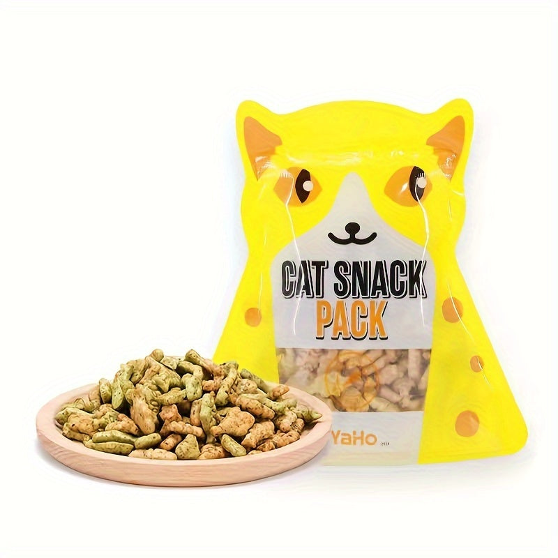 Cat Biscuits Salmon Snacks Chicken Tuna Multiplicity Nutrition Health Easy To Eat Digest Crispy Catnip Fish Biscuits Pet Snacks Cat Snacks Pet Food