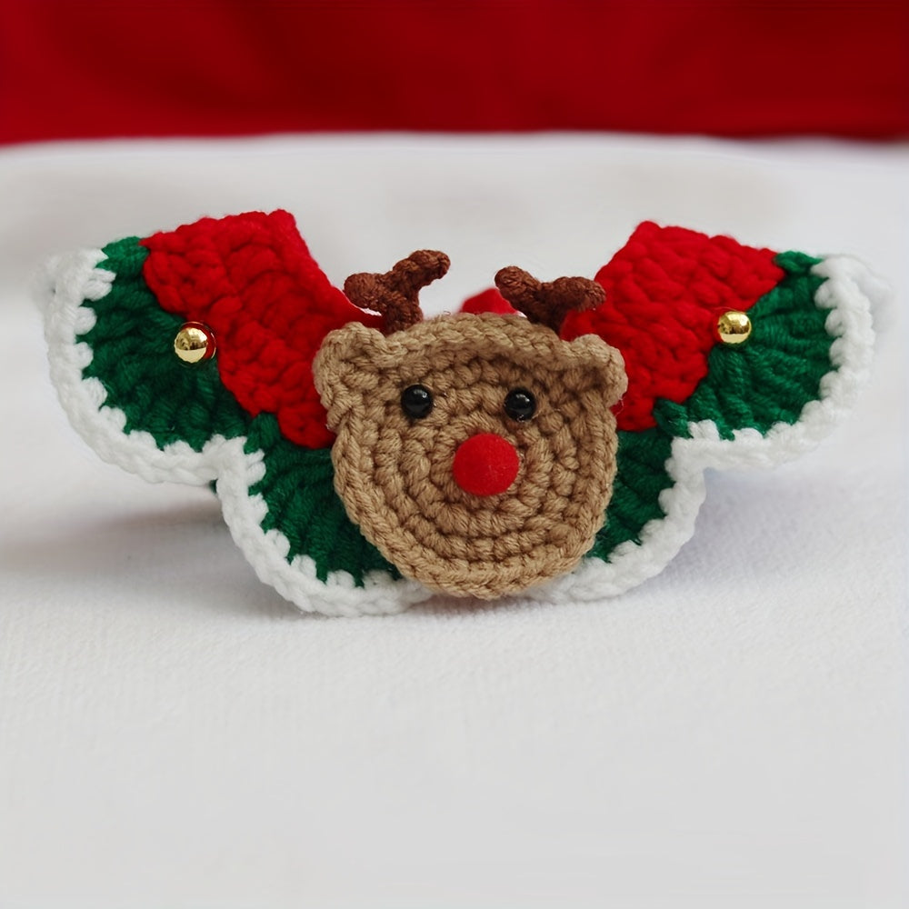 Christmas Pet Cat Collar Pet Holiday Collar Santa Claus Decor Cat Collar for stocking stuffers