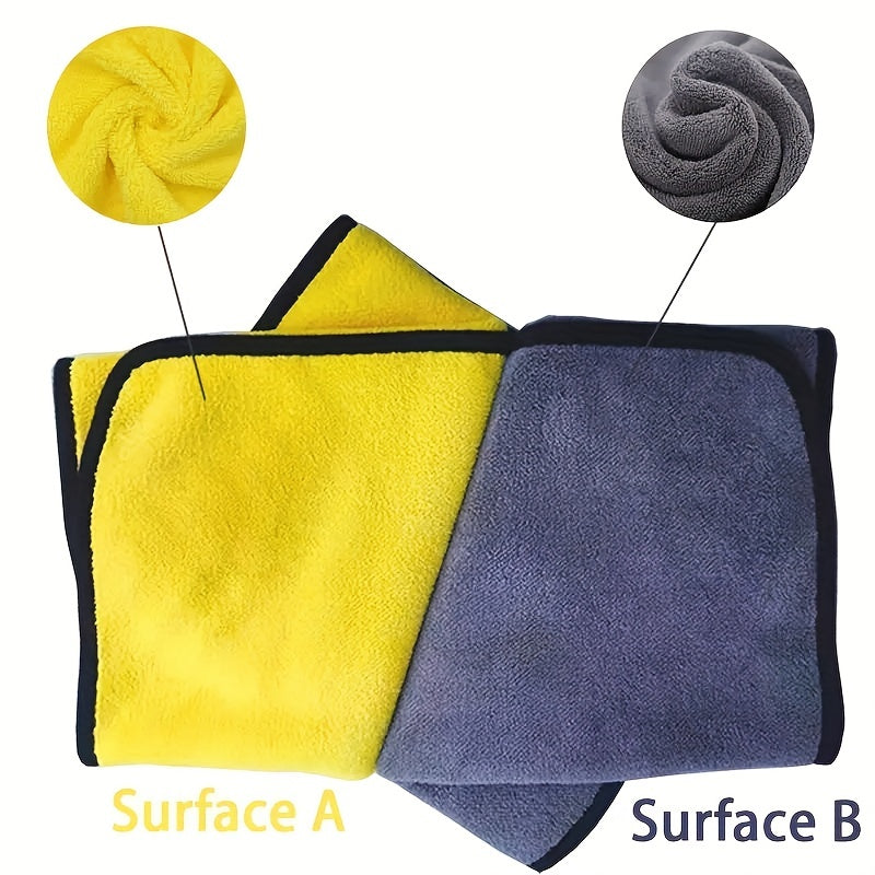 Soft & Quick-Drying Pet Towel Absorbent Fiber Bath Towels for Dogs & Cats