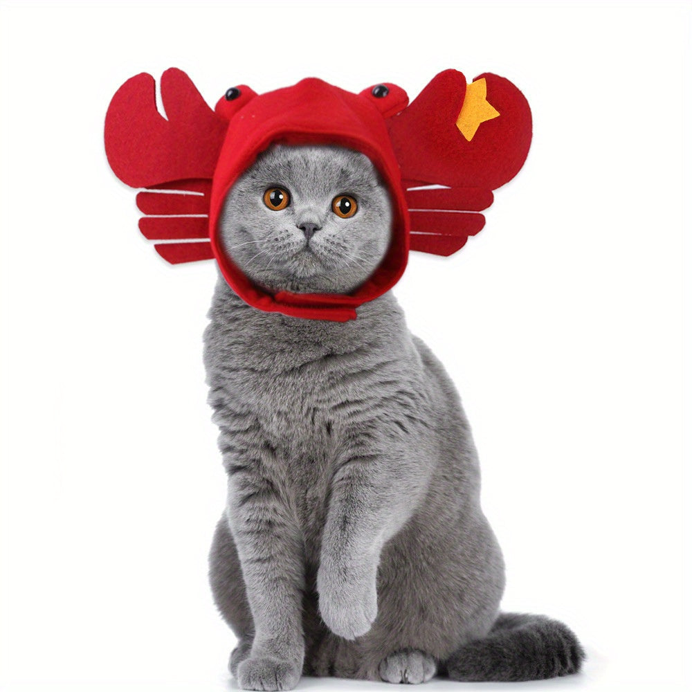 Cute Animals Shaped Cat Hat, Warm Pet Costume For Dog & Cat, Pet Party Supplies