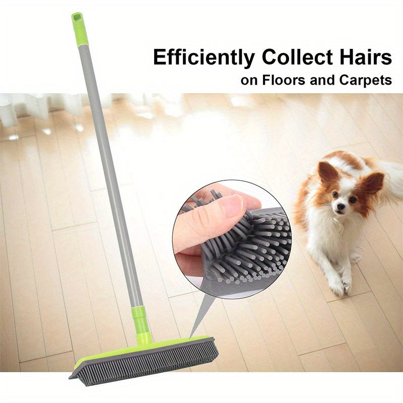 Floor Hair broom Dust Scraper & Pet rubber Brush Carpet carpet cleaner Sweeper No Hand Wash Mop Clean Wipe Window tool