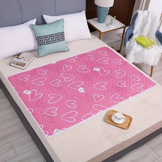 Washable Urine Isolation Pads for Elderly & Pets - Leak-Proof Bed Care Mats, Ideal for Menstruation & Home Use, Multiple Colors & Sizes Available, Soft & Absorbent Fabric, Pet Care Essentials | Decorative Bed Mat | Washable F