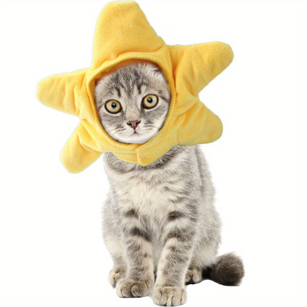 Cute Animals Shaped Cat Hat, Warm Pet Costume For Dog & Cat, Pet Party Supplies
