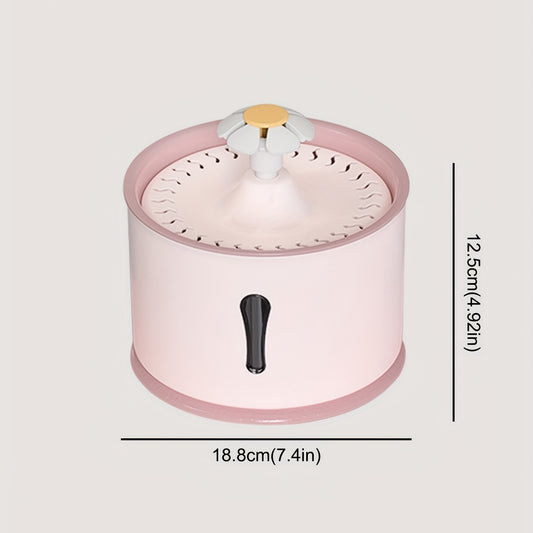 1pc Pet Intelligent Water Dispenser With Automatic Circulation Of Live Water, Purification And Filtration Of Drinking Water, Bass Water Feeder