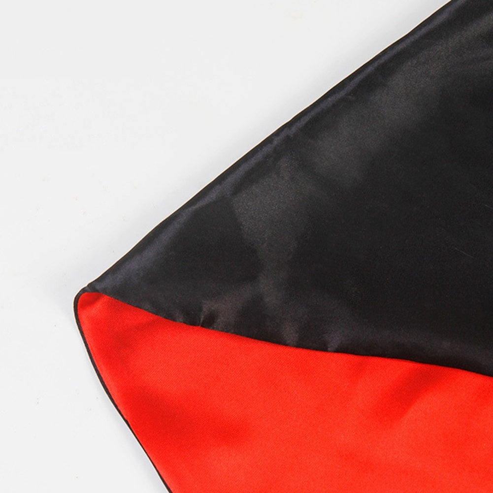 2pcs Halloween Pet Vampire Cloak Costume for Cats & Small Dogs - Fun and Comfortable Cosplay Outfit with Bat Wings, Red & Black Polyester Cape for Spooky Party Fun, Pet Halloween Costume | Vampire Cape Design | Comfortable Pe