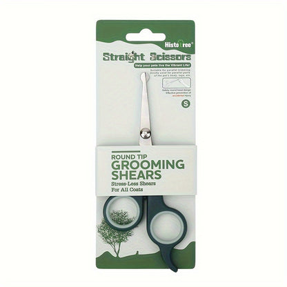 Premium Pet Grooming Scissors - Sharp, Durable, and Comfortable Professional Shears for Safe and Easy Dog and Cat Grooming - Ideal for Trimming, Clipping, and Shaping Fur