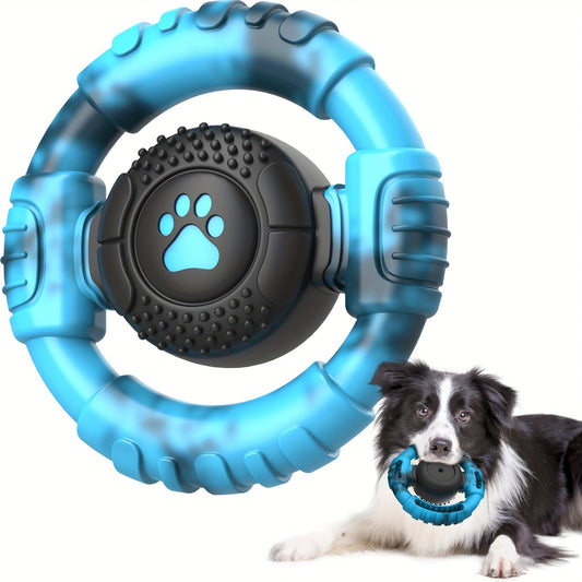 Dog Chew Toys Squeak Chewing Toys Durable Interactive Puppy Toy Teeth Cleaning Nylon Pet Toys