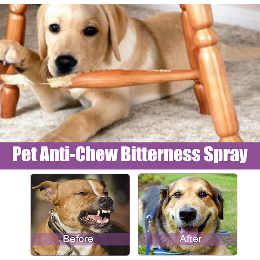 3-Pack 5.07oz Pet Noise Reducing Spray, Natural Plant Extract, Can Quickly Relieve Dog Anxiety, Say Goodbye to Barking And Disorderly Movement, And Use Chamomilelavenderpure Water Golden Formula to Soothe The Mood And Instant