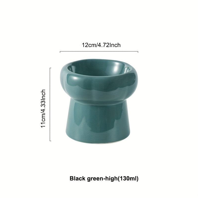 Ceramic Elevated Pet Bowls for Healthy Feeding and Hydration of Your Dog or Cat
