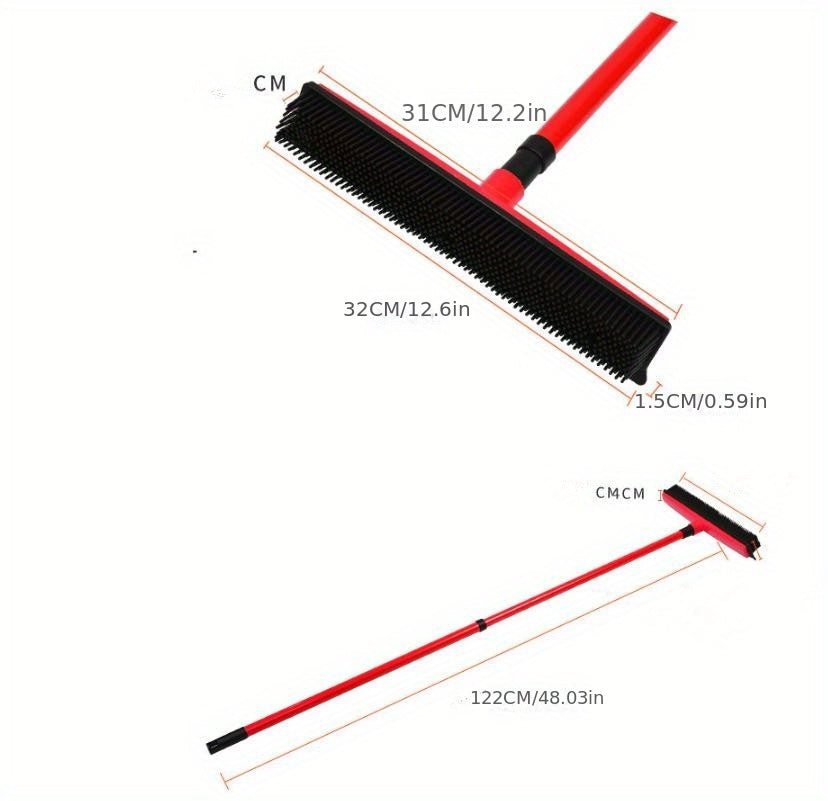 Floor Hair broom Dust Scraper & Pet rubber Brush Carpet carpet cleaner Sweeper No Hand Wash Mop Clean Wipe Window tool