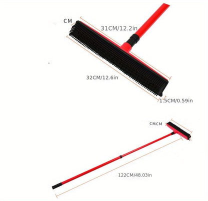 Floor Hair broom Dust Scraper & Pet rubber Brush Carpet carpet cleaner Sweeper No Hand Wash Mop Clean Wipe Window tool