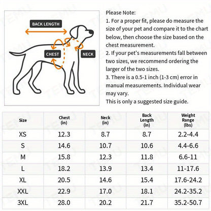 Colorful Waterproof Pet Jacket for Medium/Large Dogs - Durable 100% Polyester, Easy-Zip Closure with Hood, "MB" Design - Ideal for Outdoor Adventures, Dog Raincoat Waterproof