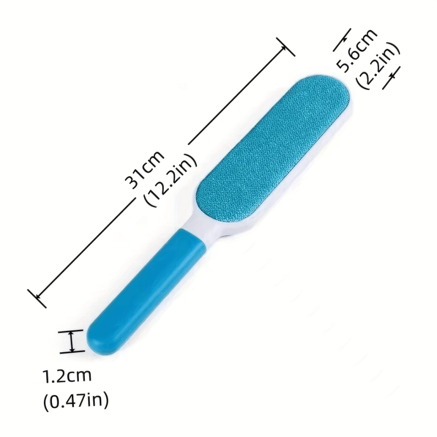 1pc, Reusable Pet Hair Remover Brush - Removes Pet Hair and Lint from Clothes, Bedding, Furniture, and Carpets - Static Electricity-Free - Perfect for Home Cleaning and Grooming